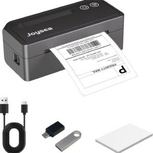 Impresora Termica de Etiquetas 4x6 Joysea Bluetooh Envio Bluetooh Negro