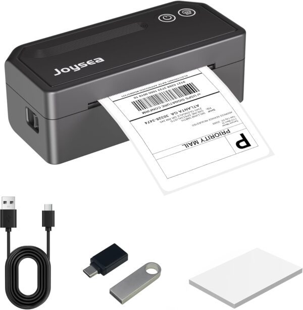 Impresora Termica de Etiquetas 4×6 Joysea Bluetooh Envio Bluetooh Negro