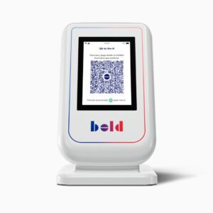 Datáfono Bold Sono QR El Dispositivo Que Te Dice Cuánto Te Pagan Para Mayor Tranquilidad