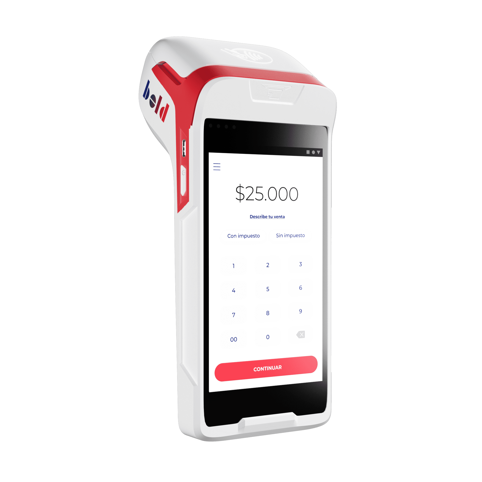 Datáfono Portátil Smart Pro Sin SIM Múltiples formas de vender en un solo datáfono con impresora