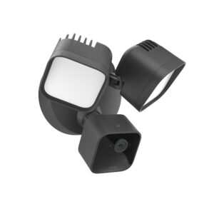 Cámara de Seguridad Inteligente Blink Floodlight HD Cableada Con Luz Led Y Sirena De Seguridad Negro