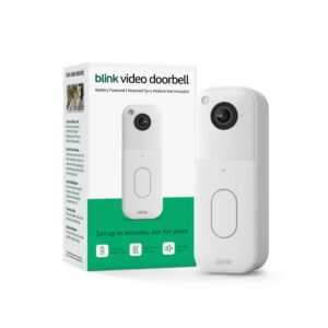 Timbre Inteligente con Cámara Integrada HD Blink Compatible con Alexa Blanco