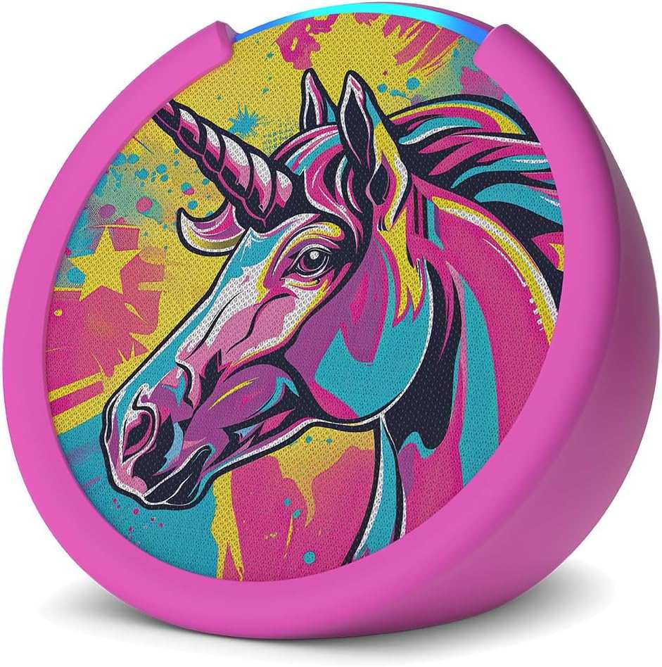 Amazon Echo Pop Kids Alexa Asistente Inteligente Unicornio