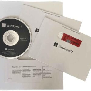 Licencia Windows 11 Pro OEM DVD Paquete Completo Original