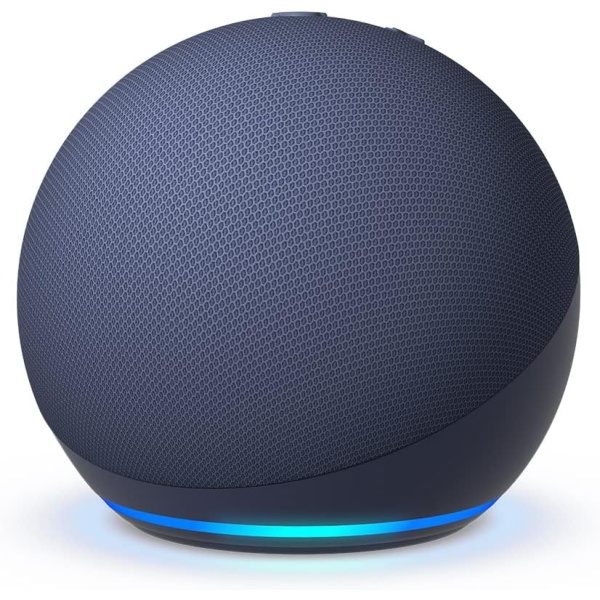 Amazon Echo Dot 5th Gen Con Asistente Virtual Alexa Azul