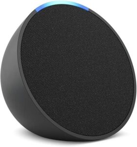 Amazon Echo Pop Altavoz Inteligente Bluetooth con Alexa Sonido Potente Negro