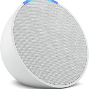 Echo Pop Altavoz Inteligente Bluetooth con Alexa Sonido Potente Blanco