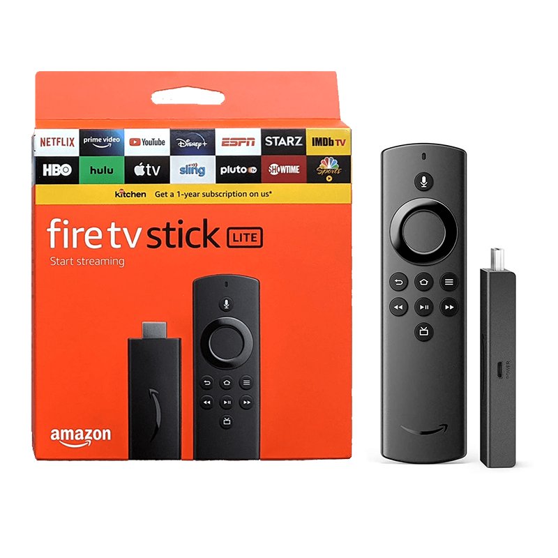 Amazon Fire TV Stick Lite Dispositivo de Streaming TV Gratis y en Vivo