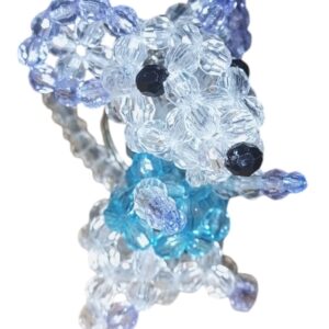 Ratón Llavero Azul Celeste